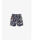 【ヘリーハンセン/HELLY HANSEN / KIDS】の【キッズ・はっ水・UVカット・耐海水・耐塩素・記名ラベル付】バスクショーツ ネイビープリント|ID: prp329100004566723 ipo3291000000032695276