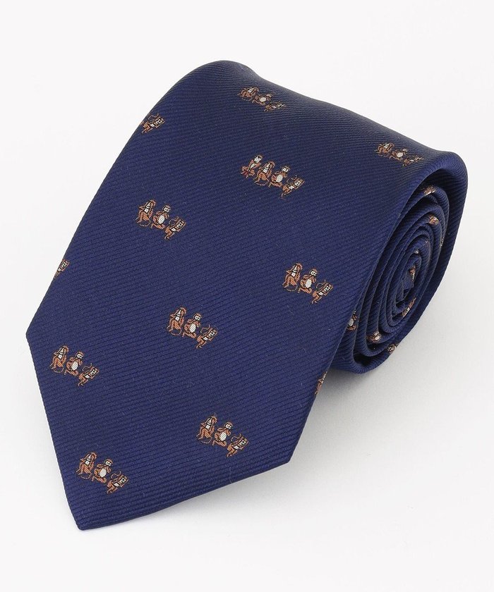 【ジェイ プレス/J.PRESS / MEN】の【JOKE TIE COLLECTION】四猿 ネクタイ インテリア・キッズ・メンズ・レディースファッション・服の通販 founy(ファニー) https://founy.com/ ファッション Fashion メンズファッション Men's Style Online スーツ Suit ビジネス 仕事 通勤 Business モチーフ Motif 人気 Popularity 定番 Standard |ID: prp329100004566732 ipo3291000000032537503