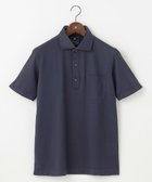 【ジョセフ アブード/JOSEPH ABBOUD / MEN】のクールビズ【WEB限定・速乾】シャンブレー ポロシャツ ネイビー系|ID: prp329100004566749 ipo3291000000032297021