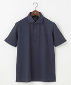 【ジョセフ アブード/JOSEPH ABBOUD / MEN】のクールビズ【WEB限定・速乾】シャンブレー ポロシャツ ネイビー系|ID: prp329100004566749 ipo3291000000033629358