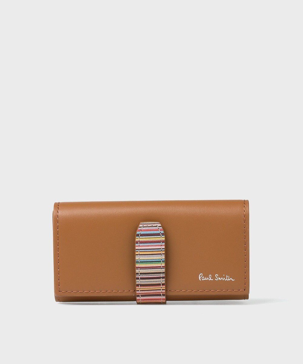 【ポールスミス/Paul Smith / MEN】のシグネチャーストライプタブ キーケース インテリア・キッズ・メンズ・レディースファッション・服の通販 founy(ファニー) 　ファッション　Fashion　メンズファッション　MEN　アクセサリー　Accessories/Men　アクセサリー　Accessories　シンプル　Simple　財布　Wallet　プリント　Print　メンズ　Mens　おすすめ　Recommend　エレガント 上品　Elegant　ギフト プレゼント　Gift Present　ブラウン|ID: prp329100004566754 ipo3291000000032297095