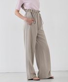 【ベイジ,/BEIGE,】の【洗える・STORY 6月号掲載】RUE / ウエストゴムワイドストレートパンツ Taupe|ID: prp329100004566760 ipo3291000000032297716