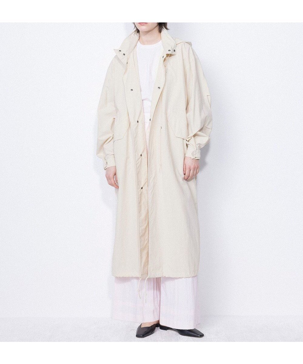 【ネイヴ/NAVE】の【ReNAVE・洗える/撥水加工/接触冷感/UVケア】ナイロンタスラン コート インテリア・キッズ・メンズ・レディースファッション・服の通販 founy(ファニー) 　ファッション　Fashion　レディースファッション　Fashion for Women　アウター　Coat / Outerwear Collection　コート・ロングコート・ピーコート　Long Coats, Peacoats & More　レディースジャケット・軽アウター　Jackets　モッズコート・ミリタリー風アウター　Mods & Field Coats　春　Spring　洗える　Machine Washable　カーゴパンツ　Cargo Pants, Utility Pants　ジャケット　Jacket, Outerwear　セットアップ　Set-Up, Coordinated Outfit　バランス　Balance, Style Balance　ポケット　Pocket, Pocket Detail　ミリタリー　Military, Army Style　モッズコート　Mods Coat, Military Parka　ワイド　Wide, Wide Fit　S/S・春夏　SS, Spring/Summer, Warm Season　夏　Summer　アイボリー系|ID: prp329100004566783 ipo3291000000034201816