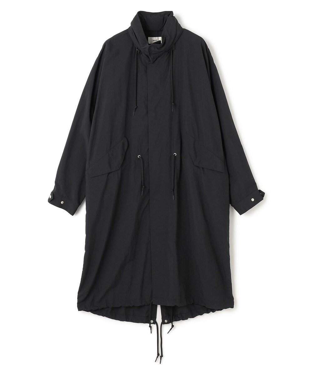 【ネイヴ/NAVE】の【ReNAVE・洗える/撥水加工/接触冷感/UVケア】ナイロンタスラン コート インテリア・キッズ・メンズ・レディースファッション・服の通販 founy(ファニー) 　ファッション　Fashion　レディースファッション　Fashion for Women　アウター　Coat / Outerwear Collection　コート・ロングコート・ピーコート　Long Coats, Peacoats & More　レディースジャケット・軽アウター　Jackets　モッズコート・ミリタリー風アウター　Mods & Field Coats　春　Spring　洗える　Machine Washable　カーゴパンツ　Cargo Pants, Utility Pants　ジャケット　Jacket, Outerwear　セットアップ　Set-Up, Coordinated Outfit　バランス　Balance, Style Balance　ポケット　Pocket, Pocket Detail　ミリタリー　Military, Army Style　モッズコート　Mods Coat, Military Parka　ワイド　Wide, Wide Fit　S/S・春夏　SS, Spring/Summer, Warm Season　夏　Summer　ブラック系|ID: prp329100004566783 ipo3291000000034201817