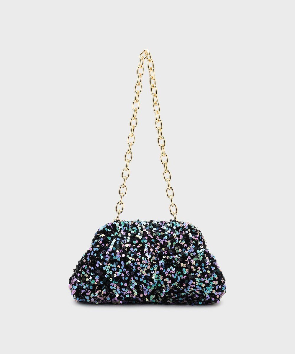 【グレース コンチネンタル/GRACE CONTINENTAL】のCaterina bertini スパンチェーンバッグ1 人気、トレンドファッション・服の通販 founy(ファニー) 　ファッション　Fashion　レディースファッション　Fashion for Women　イタリア　Italy　スパンコール　Sequins, Sequin Embellishment　セレモニー　Ceremony　ハンド　Hand, Handmade　人気　Popular, Best Seller　 other-1|ID: prp329100004566803 ipo3291000000033660680