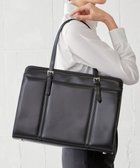 【ジェイ プレス/J.PRESS】の【リクルート対応・A4サイズ収納可】トート バッグ ブラック系|ID: prp329100004566843 ipo3291000000032551235