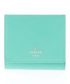 【ランバン オン ブルー/LANVIN en Bleu】のリュクサンブールカラー 外BOX二つ折り財布 エメラルドグリーン|ID: prp329100004566849 ipo3291000000032298692