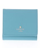【ランバン オン ブルー/LANVIN en Bleu】のリュクサンブールカラー 外BOX二つ折り財布 ブルー|ID: prp329100004566849 ipo3291000000032298693