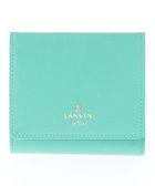 【ランバン オン ブルー/LANVIN en Bleu】のリュクサンブールカラー 外BOX二つ折り財布 人気、トレンドファッション・服の通販 founy(ファニー) ファッション Fashion レディースファッション Fashion for Women ミニ財布・二つ折り財布 Wallets & Card Cases 人気 Popular, Best Seller 財布 Wallet, Purse thumbnail エメラルドグリーン|ID: prp329100004566849 ipo3291000000033132066