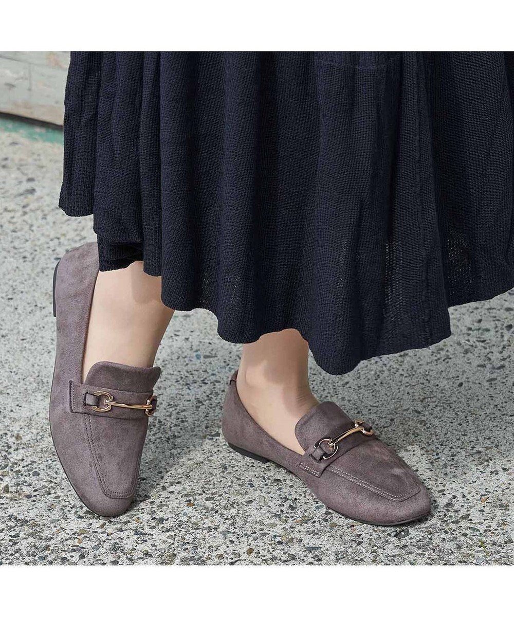 【イング/ing】のing 【WEB限定】【レイン対応】ビットローファー インテリア・キッズ・メンズ・レディースファッション・服の通販 founy(ファニー) 　ファッション　Fashion　レディースファッション　Ladies' Fashion Online　インソール　Insole　クッション　Cushion　シューズ　Shoes　スエード　Suede　トレンド　Trend　バランス　Balance　フラット　Flat　ベーシック　Basic　レイン　Rain　ビジネス 仕事 通勤　Business　ダークブラウンスエード|ID: prp329100004566861 ipo3291000000032577226