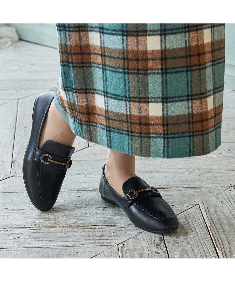 【イング/ing】のing 【WEB限定】【レイン対応】ビットローファー インテリア・キッズ・メンズ・レディースファッション・服の通販 founy(ファニー) 　ファッション　Fashion　レディースファッション　Ladies' Fashion Online　インソール　Insole　クッション　Cushion　シューズ　Shoes　スエード　Suede　トレンド　Trend　バランス　Balance　フラット　Flat　ベーシック　Basic　レイン　Rain　ビジネス 仕事 通勤　Business　ブラック|ID: prp329100004566861 ipo3291000000032577231