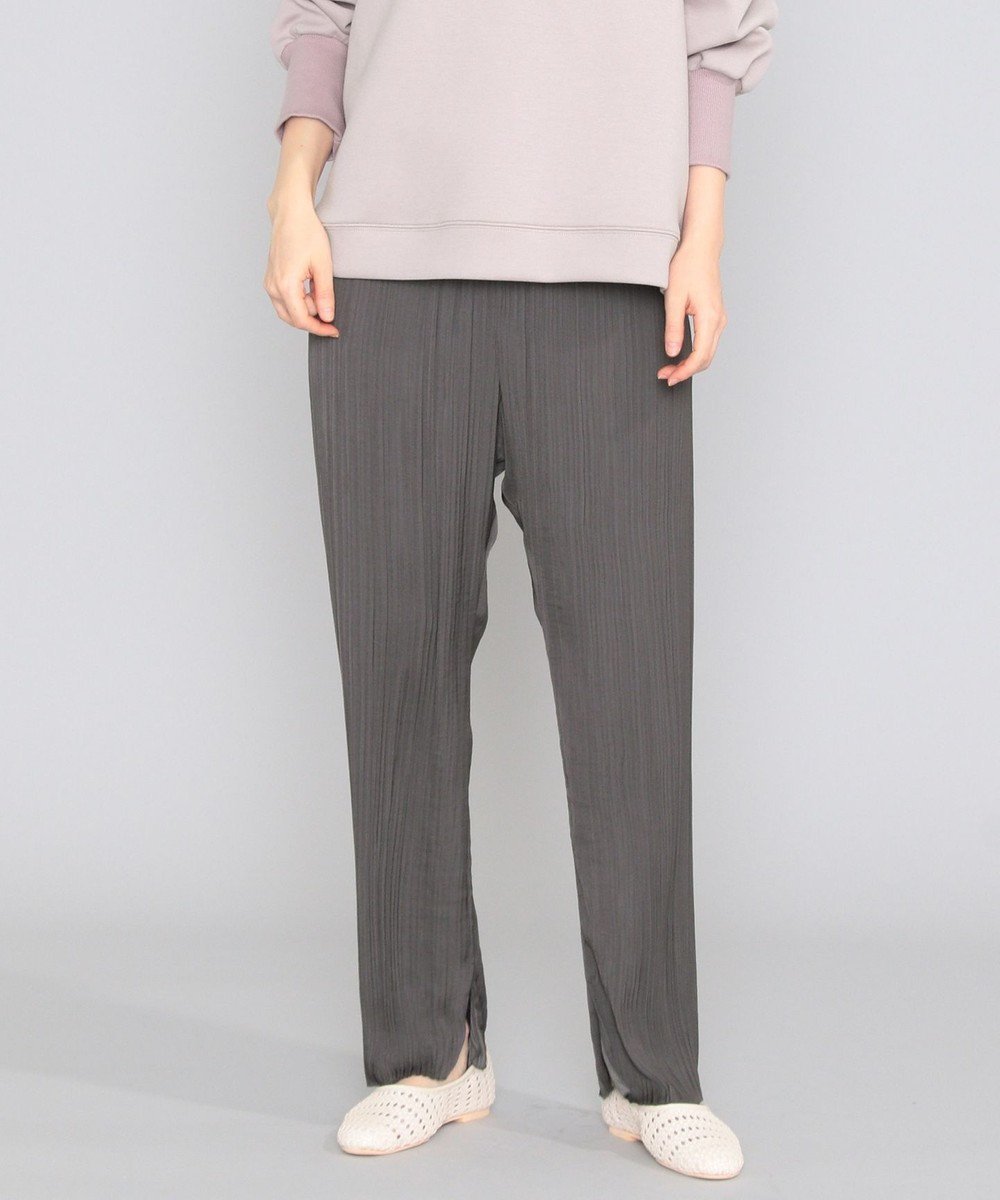【シェアパーク/SHARE PARK】の【洗える】アンティークサテンプリーツパンツ 人気、トレンドファッション・服の通販 founy(ファニー) 　ファッション　Fashion　レディースファッション　WOMEN　パンツ　Pants　サテン　Satin　ストレート　Straight　プリーツ　Pleats　ランダム　Random　夏　Summer　春　Spring　S/S・春夏　Ss・Spring/Summer　楽ちん　Easy　洗える　Washable　 other-1|ID: prp329100004567024 ipo3291000000032300062