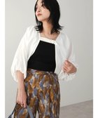 【グリーンパークス/Green Parks】の・ELENCARE DUE バルーンスリーブボレロ Off White|ID: prp329100004567060 ipo3291000000033689598