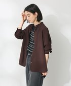 【クラフトスタンダードブティック/CRAFT STANDARD BOUTIQUE】のレーヨントロミサイドリボンチュニック Brown|ID: prp329100004567064 ipo3291000000032553789