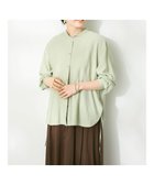 【クラフトスタンダードブティック/CRAFT STANDARD BOUTIQUE】のレーヨントロミサイドリボンチュニック Light Green|ID: prp329100004567064 ipo3291000000032553790