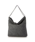 【アンビリオン/UNBILLION】の【テレビ ドラマ着用アイテム】カシュカシュ cachecache / デニム風チェーンバッグ ブラック|ID: prp329100004567068 ipo3291000000033530157