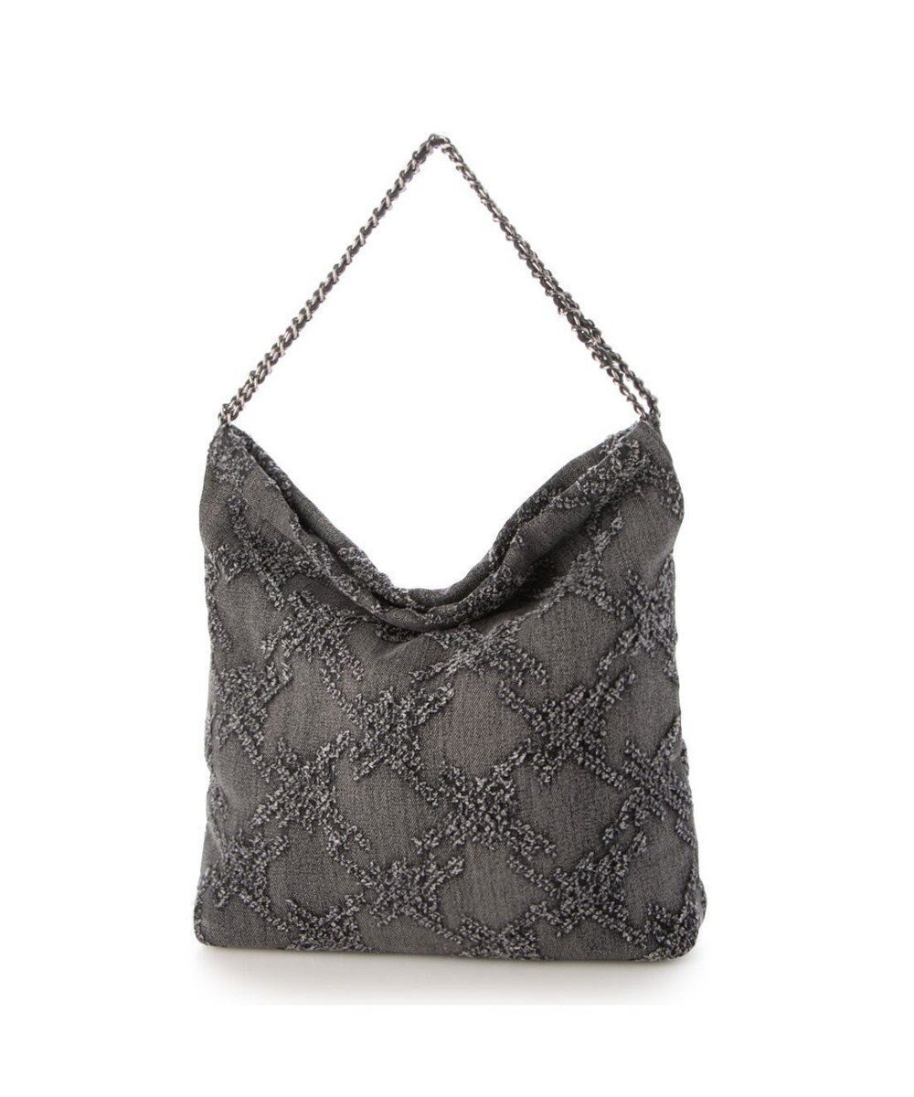 【アンビリオン/UNBILLION】の【テレビ ドラマ着用アイテム】カシュカシュ cachecache / デニム風チェーンバッグ インテリア・キッズ・メンズ・レディースファッション・服の通販 founy(ファニー) 　ファッション　Fashion　レディースファッション　Fashion for Women　バッグ　Bags　カラフル　Colorful Design　ギャザー　Gathered, Ruffled　財布　Wallet, Purse　チェーン　Chain, Chain Strap　デニム　Denim, Jeans Material　ハンド　Hand, Handmade　ポーチ　Pouch, Small Case　ミックス　Mix, Mixed Style　モチーフ　Motif, Design Theme　再入荷　Restock / Back in Stock　GY|ID: prp329100004567068 ipo3291000000033530162