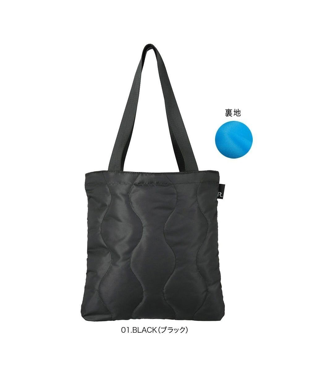 【ルートート/ROOTOTE】の6882【ROOTOTE x NISHIKAWA】/ FE.アーキャトル.キルト-A インテリア・キッズ・メンズ・レディースファッション・服の通販 founy(ファニー) 　ファッション　Fashion　レディースファッション　Fashion for Women　バッグ　Bags　キルティング　Quilted, Quilting　キルト　Quilt, Quilted Fabric　ジーンズ　Jeans, Denim Pants　ダウン　Down, Puffer　ポケット　Pocket, Pocket Detail　ミリタリー　Military, Army Style　おすすめ　Recommended / Our Picks　ビジネス 仕事 通勤　Business / Work / Commuting　01:ブラック|ID: prp329100004567086 ipo3291000000033213876