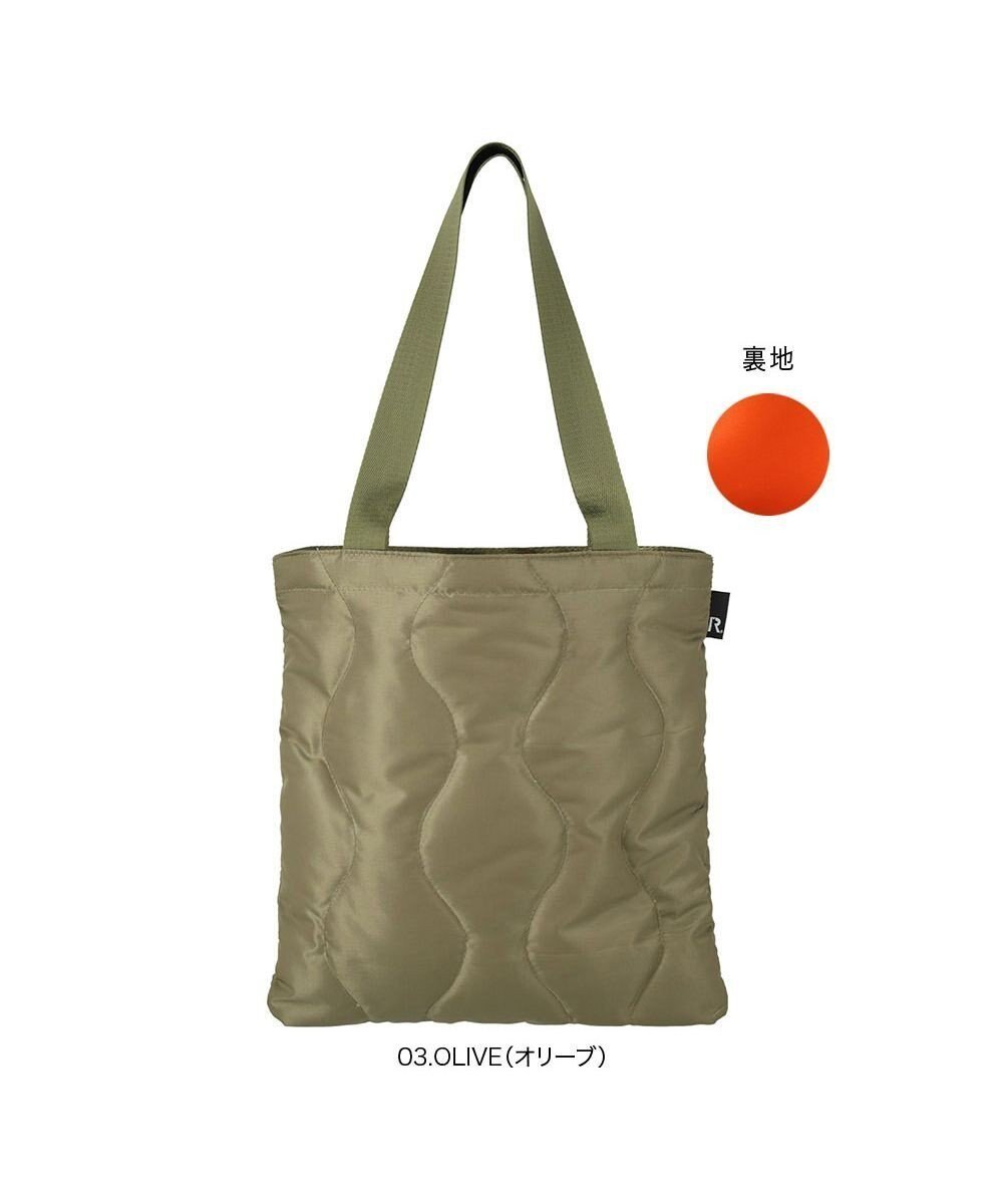 【ルートート/ROOTOTE】の6882【ROOTOTE x NISHIKAWA】/ FE.アーキャトル.キルト-A インテリア・キッズ・メンズ・レディースファッション・服の通販 founy(ファニー) 　ファッション　Fashion　レディースファッション　Fashion for Women　バッグ　Bags　キルティング　Quilted, Quilting　キルト　Quilt, Quilted Fabric　ジーンズ　Jeans, Denim Pants　ダウン　Down, Puffer　ポケット　Pocket, Pocket Detail　ミリタリー　Military, Army Style　おすすめ　Recommended / Our Picks　ビジネス 仕事 通勤　Business / Work / Commuting　03:オリーブ|ID: prp329100004567086 ipo3291000000033213882