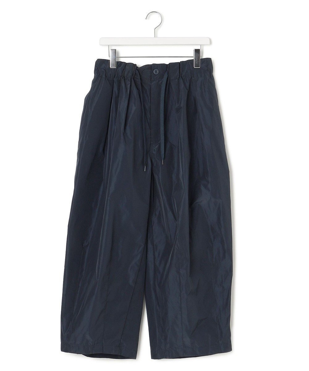 【ジェイプレスヨークストリート/J.PRESS YORK STREET】の【UNISEX】ポリエステルツイル ワイドパンツ インテリア・キッズ・メンズ・レディースファッション・服の通販 founy(ファニー) 　ファッション　Fashion　レディースファッション　Fashion for Women　パンツ　Pants & Trousers　ユニセックス　Unisex, Genderless　テーパード　Tapered, Tapered Pants　バルーン　Balloon, Balloon Silhouette　ブルゾン　Blouson, Bomber Jacket　ワイド　Wide, Wide Fit　定番　Standard, Basic Item　A/W・秋冬　Autumn/Winter　軽量　Lightweight, Ultra Light　ネイビー系|ID: prp329100004567117 ipo3291000000032676675