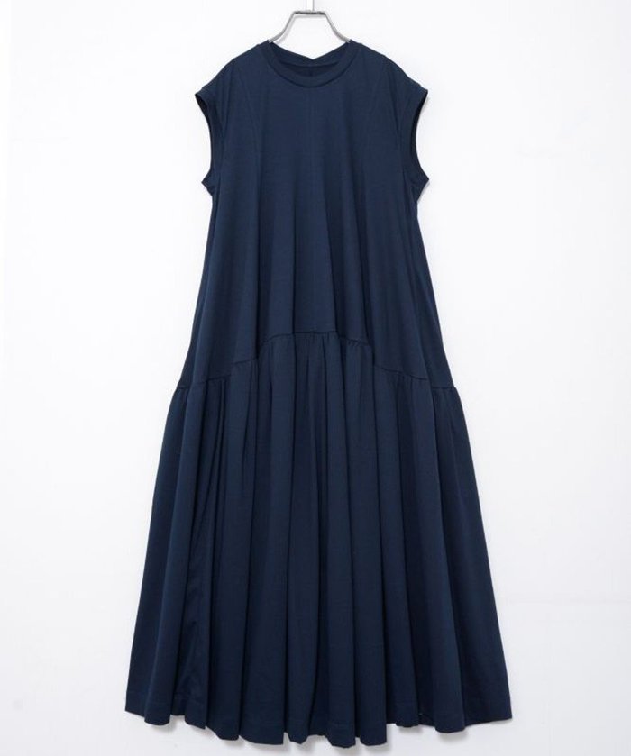 【フォルフォルモ/FORFORMO】の【洗える/接触冷感/UVカット】Long Jersey Dress ロングジャージードレス インテリア・キッズ・メンズ・レディースファッション・服の通販 founy(ファニー) https://founy.com/ ファッション Fashion レディースファッション Fashion for Women ワンピース Dresses フォーマル・パーティードレス・結婚式用ドレス Elegant & Casual Dresses 洗える Machine Washable シンプル Simple, Minimal フォルム Silhouette, Form ブロック Block, Solid Block Pattern ロング Long, Long-Length A/W・秋冬 Autumn/Winter S/S・春夏 SS, Spring/Summer, Warm Season 夏 Summer |ID: prp329100004567145 ipo3291000000032725378