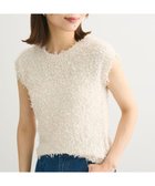 【グリーンパークス/Green Parks】の・swing by チュールヤーンプルオーバー Ivory|ID: prp329100004567156 ipo3291000000032681128