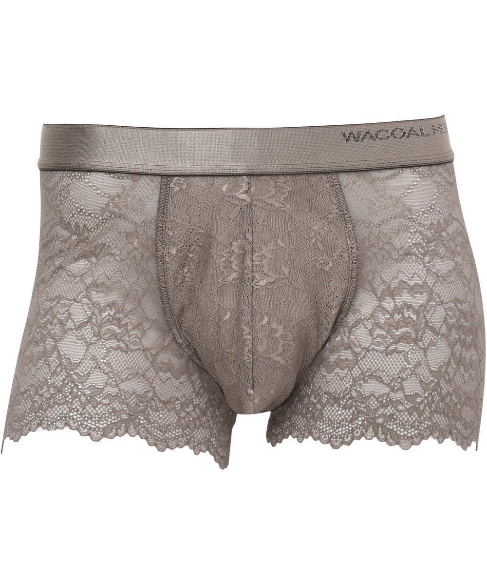 【ワコール/Wacoal / MEN】のボクサーパンツ 【レースボクサー】 美しさと快適さを追求 通気性 前閉じ WT3822 /ワコールメン インテリア・キッズ・メンズ・レディースファッション・服の通販 founy(ファニー) 　ファッション　Fashion　メンズファッション　Men's Style Online　ボトムス　Bottoms/Men　アンダー　Under　フロント　Front　レース　Race　再入荷　Restock/Back In Stock/Re Arrival　ブラウン|ID: prp329100004567777 ipo3291000000032575040