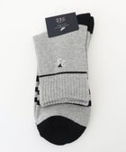 【23区 ゴルフ/23区GOLF / MEN】の【MEN】ナンバリング ハーフソックス ライトグレー系|ID: prp329100004567784 ipo3291000000032718348