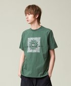 【ジェイ プレス/J.PRESS / MEN】のペイズリーバンダナプリントTシャツ スモーキーグリーン系|ID: prp329100004567790 ipo3291000000032718105