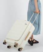 【エースバッグズアンドラゲッジ/ACE BAGS & LUGGAGE】のACE フレットボード フロントオープン スーツケース M 50L 05432 エース アイボリー|ID: prp329100004567803 ipo3291000000035887994