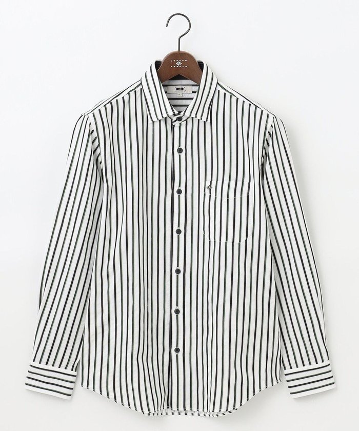 【ジョセフ アブード/JOSEPH ABBOUD / MEN】の【吸水速乾・イージーケア】ソアロンストライプシャツ インテリア・キッズ・メンズ・レディースファッション・服の通販 founy(ファニー) https://founy.com/ ファッション Fashion メンズファッション Men's Style Online トップス・カットソー Tops/Tshirt/Men シャツ Shirts インナー Inner ジャケット Jacket ストライプ Stripe 再入荷 Restock/Back In Stock/Re Arrival 吸水 Water Absorption 夏 Summer 春 Spring S/S・春夏 Ss・Spring/Summer |ID: prp329100004567806 ipo3291000000032602862
