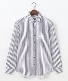 【ジョセフ アブード/JOSEPH ABBOUD / MEN】の【吸水速乾・イージーケア】ソアロンストライプシャツ パープル系1|ID: prp329100004567806 ipo3291000000032602865