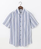 【ジョセフ アブード/JOSEPH ABBOUD / MEN】の【吸水速乾】ソアロンストライプ 半袖 ダルブルー系1|ID: prp329100004567810 ipo3291000000032649631