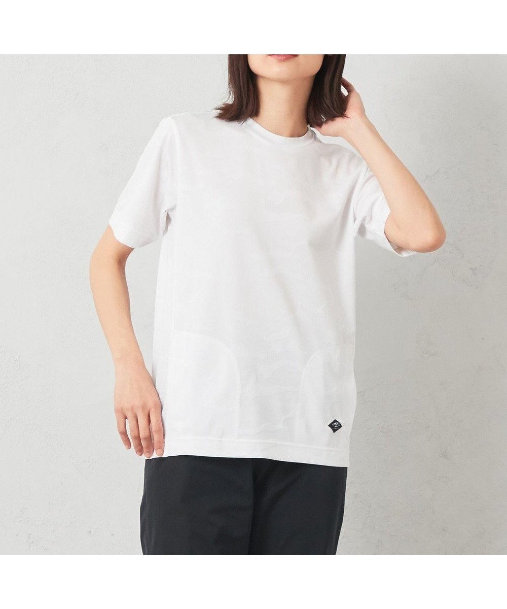 【ジョセフ アブード マウンテン/JOSEPH ABBOUD MOUNTAIN】の【UNISEX】ドライタッチ クールスキンカモTシャツ インテリア・キッズ・メンズ・レディースファッション・服の通販 founy(ファニー) 　ファッション　Fashion　レディースファッション　WOMEN　トップス・カットソー　Tops/Tshirt　シャツ/ブラウス　Shirts/Blouses　ロング / Tシャツ　T-Shirts　カットソー　Cut and Sewn　ユニセックス　Unisex　カットソー　Cut And Sew　グラデーション　Gradation　ストレッチ　Stretch　ポケット　Pocket　ループ　Loop　レギュラー　Regular　夏　Summer　春　Spring　S/S・春夏　Ss・Spring/Summer　軽量　Lightweight　ホワイト系7|ID: prp329100004567814 ipo3291000000032309600