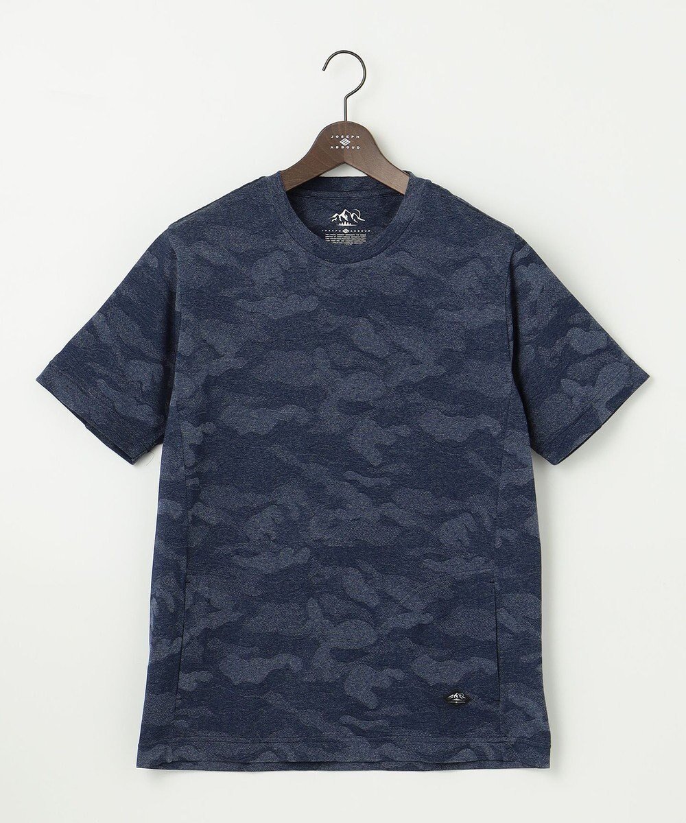 【ジョセフ アブード マウンテン/JOSEPH ABBOUD MOUNTAIN】の【UNISEX】ドライタッチ クールスキンカモTシャツ インテリア・キッズ・メンズ・レディースファッション・服の通販 founy(ファニー) 　ファッション　Fashion　レディースファッション　WOMEN　トップス・カットソー　Tops/Tshirt　シャツ/ブラウス　Shirts/Blouses　ロング / Tシャツ　T-Shirts　カットソー　Cut and Sewn　ユニセックス　Unisex　カットソー　Cut And Sew　グラデーション　Gradation　ストレッチ　Stretch　ポケット　Pocket　ループ　Loop　レギュラー　Regular　夏　Summer　春　Spring　S/S・春夏　Ss・Spring/Summer　軽量　Lightweight　ブルー系7|ID: prp329100004567814 ipo3291000000032309601