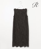 【23区/NIJYUSANKU】の【R(アール)】フラワーコードレース ワンピース ブラウン系|ID: prp329100004567818 ipo3291000000032662886