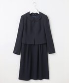 【自由区 FORMAL/JIYU-KU FORMAL】の【お受験/セレモニーに】濃紺 洗える/衿取り外し ワンピース+ジャケット 人気、トレンドファッション・服の通販 founy(ファニー) ファッション Fashion レディースファッション WOMEN アウター Coat Outerwear ジャケット Jackets スーツ Suits スーツ ジャケット Jacket スーツセット Suit Sets アクセサリー Accessories 洗える Washable クラシカル Classical シンプル Simple ジャケット Jacket スーツ Suit セットアップ Set Up 人気 Popularity フォルム Form ポケット Pocket A/W・秋冬 Aw・Autumn/Winter・Fw・Fall-Winter S/S・春夏 Ss・Spring/Summer 夏 Summer エレガント 上品 Elegant セレモニー Ceremony thumbnail ネイビー系|ID: prp329100004567821 ipo3291000000032310042