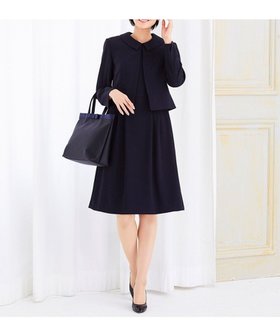 【自由区 FORMAL/JIYU-KU FORMAL】の【お受験/セレモニーに】濃紺 洗える/衿取り外し ワンピース+ジャケット 人気、トレンドファッション・服の通販 founy(ファニー) ファッション Fashion レディースファッション Fashion for Women アウター Coat / Outerwear Collection レディースジャケット・軽アウター Jackets スーツ Business Suits & Workwear スーツジャケット・オフィスブレザー Suit Jackets / Blazers スーツセット・2点セット・レディーススーツ Suit Sets / 2-Piece Suits / Office Suit Sets アクセサリー Fashion Accessories 洗える Machine Washable クラシカル Classical, Vintage-Inspired シンプル Simple, Minimal ジャケット Jacket, Outerwear スーツ Suit, Formalwear セットアップ Set-Up, Coordinated Outfit 人気 Popular, Best Seller フォルム Silhouette, Form ポケット Pocket, Pocket Detail A/W・秋冬 Autumn/Winter S/S・春夏 SS, Spring/Summer, Warm Season 夏 Summer エレガント 上品 Elegant セレモニー Ceremony |ID:prp329100004567821