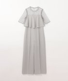 【グレース コンチネンタル/GRACE CONTINENTAL】のドットチュールサロペット グレー|ID: prp329100004567931 ipo3291000000033231095