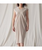 【ベイジ,/BEIGE,】のCINDY / Vネックドレス Sand|ID: prp329100004567938 ipo3291000000032524055