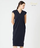 【ベイジ,/BEIGE,】のCINDY / Vネックドレス Navy|ID: prp329100004567938 ipo3291000000032524057