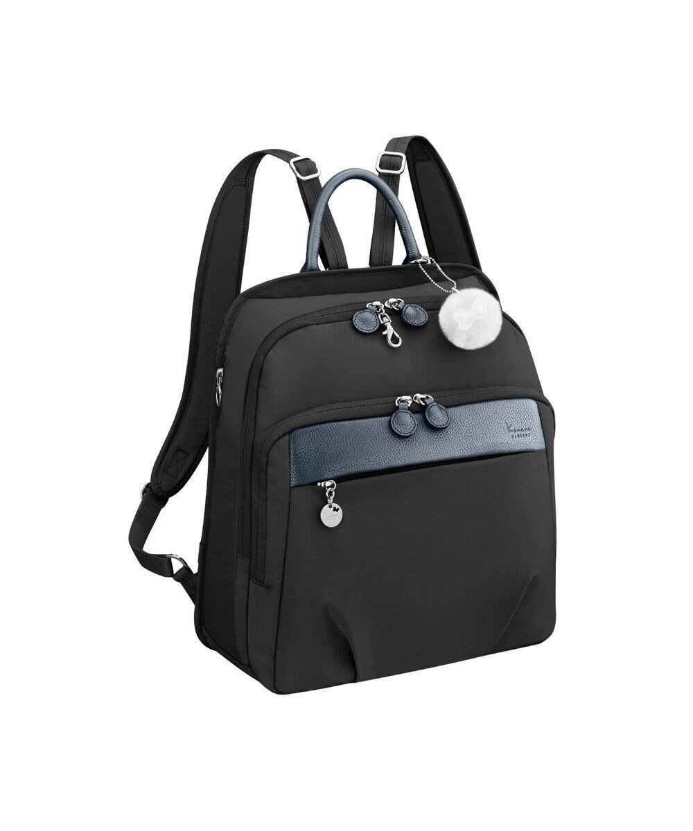 【エースバッグズアンドラゲッジ/ACE BAGS & LUGGAGE】のKanana project PJ1-4th リュックサック A4 67645 カナナ プロジェクト 軽量 軽い 旅行 インテリア・キッズ・メンズ・レディースファッション・服の通販 founy(ファニー) 　ファッション　Fashion　レディースファッション　Fashion for Women　バッグ　Bags　傘　Umbrella, Parasol　吸水　Absorbent, Quick-Dry　抗菌　Antibacterial, Bacteria-Resistant　軽量　Lightweight, Ultra Light　定番　Standard, Basic Item　フィット　Fit, Slim Fit　フロント　Front, Front Design　ポケット　Pocket, Pocket Detail　リュック　Backpack, Rucksack　旅行　Travel　ブラック|ID: prp329100004568137 ipo3291000000034259361