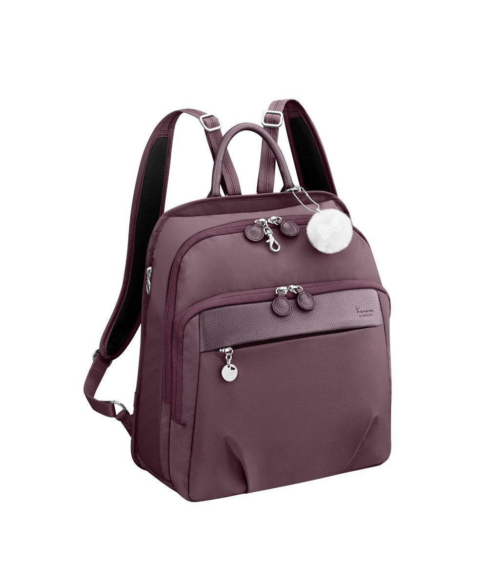 【エースバッグズアンドラゲッジ/ACE BAGS & LUGGAGE】のKanana project PJ1-4th リュックサック A4 67645 カナナ プロジェクト 軽量 軽い 旅行 インテリア・キッズ・メンズ・レディースファッション・服の通販 founy(ファニー) 　ファッション　Fashion　レディースファッション　Fashion for Women　バッグ　Bags　傘　Umbrella, Parasol　吸水　Absorbent, Quick-Dry　抗菌　Antibacterial, Bacteria-Resistant　軽量　Lightweight, Ultra Light　定番　Standard, Basic Item　フィット　Fit, Slim Fit　フロント　Front, Front Design　ポケット　Pocket, Pocket Detail　リュック　Backpack, Rucksack　旅行　Travel　カシス|ID: prp329100004568137 ipo3291000000034259367