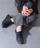 【インター ショシュール/INTER-CHAUSSURES】の【BUSSOLA】晴雨兼用レースアップスニーカー ブラック|ID: prp329100004568181 ipo3291000000032575745