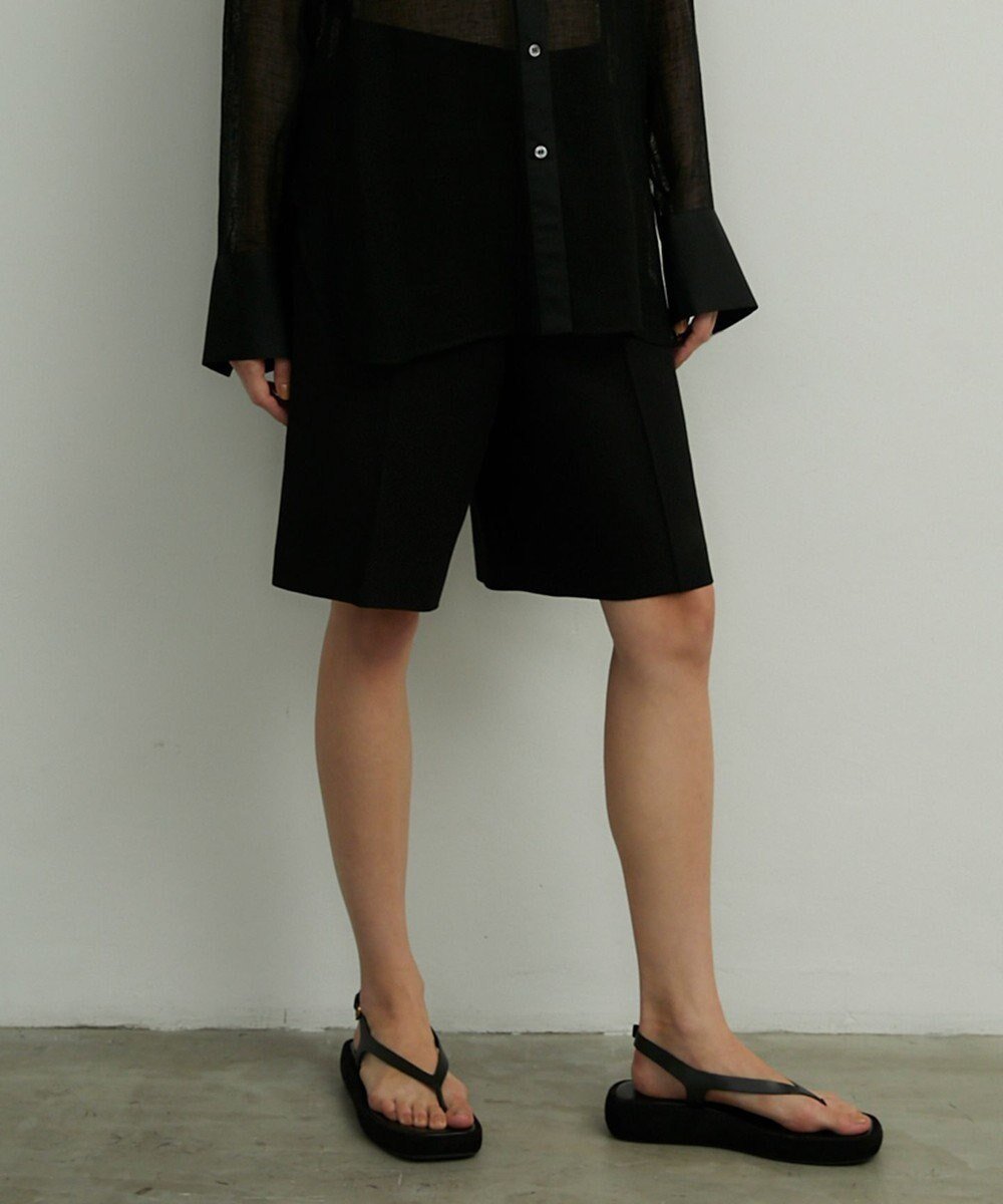 【ベイジ,/BEIGE,】の【VERY 7月号掲載】MARC / ショートパンツ インテリア・キッズ・メンズ・レディースファッション・服の通販 founy(ファニー) 　雑誌掲載アイテム　Magazine Items　ファッション雑誌　Fashion Magazines　ヴェリィ　VERY　ファッション　Fashion　レディースファッション　WOMEN　パンツ　Pants　ハーフ / ショートパンツ　Short Pants　春　Spring　カットソー　Cut And Sew　7月号　July Issue　サンダル　Sandals　ショート　Short　ジャケット　Jacket　雑誌　Magazine　トレンド　Trend　フラット　Flat　マニッシュ　Mannish　無地　Plain Color　S/S・春夏　Ss・Spring/Summer　おすすめ　Recommend　夏　Summer　Black|ID: prp329100004568194 ipo3291000000032315737