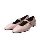 【インター ショシュール/INTER-CHAUSSURES】の【FABIO RUSCONI】スクエアトウワンストラップパンプス ライトベージュ|ID: prp329100004568245 ipo3291000000033661106