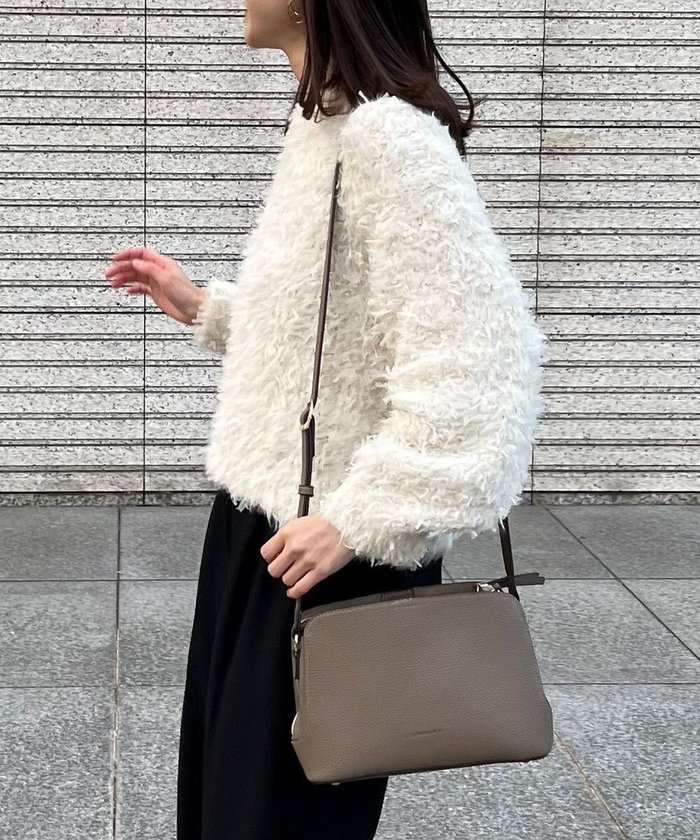 【ラ バガジェリー/LA BAGAGERIE】の【maison vert】 【多収納】アオリショルダーバッグ インテリア・キッズ・メンズ・レディースファッション・服の通販 founy(ファニー) https://founy.com/ ファッション Fashion レディースファッション Fashion for Women バッグ Bags コンパクト Compact, Small Size ポケット Pocket, Pocket Detail |ID: prp329100004568252 ipo3291000000033529685