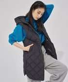 【アンフィーロ 自由区/UNFILO】の【TAION×UNFILO 】フード付きジレ チャコール|ID: prp329100004568309 ipo3291000000036380636