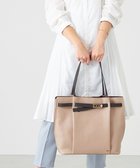 【ラ バガジェリー/LA BAGAGERIE】の【ムック本掲載アイテム】コンビカラーA4トートバッグ グレージュ|ID: prp329100004568346 ipo3291000000032676159