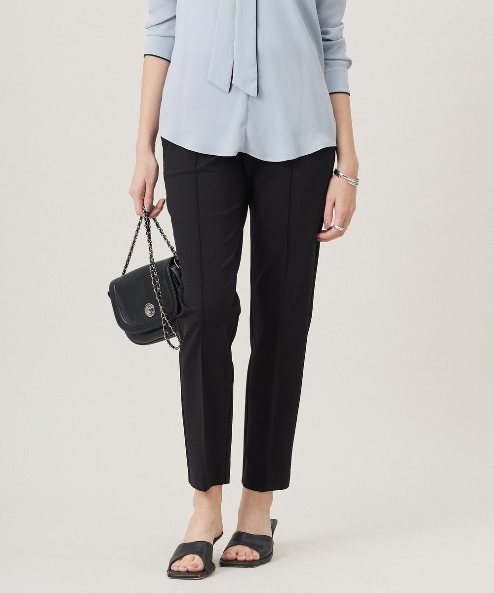 【アイシービー/iCB】の【洗える】 コットンコンプレッシャー パンツ インテリア・キッズ・メンズ・レディースファッション・服の通販 founy(ファニー) ファッション Fashion レディースファッション Fashion for Women パンツ Pants & Trousers 春 Spring 洗える Machine Washable シルケット Silket, Silky Cotton ストレッチ Stretch, Stretchy Fabric スマート Smart, Elegant センター Center, Center Line S/S・春夏 SS, Spring/Summer, Warm Season 夏 Summer セレモニー Ceremony 2025年 2025 2025春夏・S/S Spring/Summer 2025 SS25 ブラック系|ID: prp329100004568354 ipo3291000000033582274